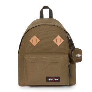 Коричневий рюкзак для значків Eastpak Padded Pak'r | 24 л.