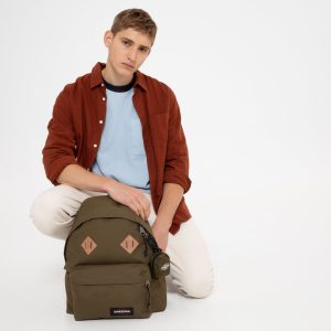 Коричневий рюкзак для значків Eastpak Padded Pak’r | 24 л.
