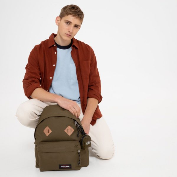 Коричневий рюкзак для значків Eastpak Padded Pak'r | 24 л.