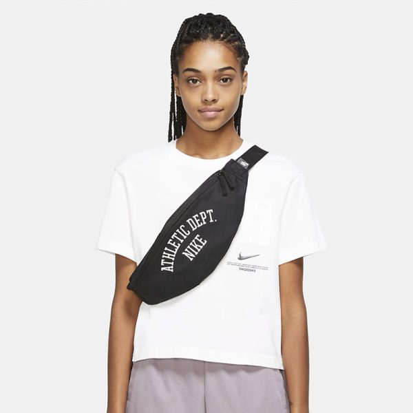 Чорна поясна сумка Nike Heritage Athletic Dept