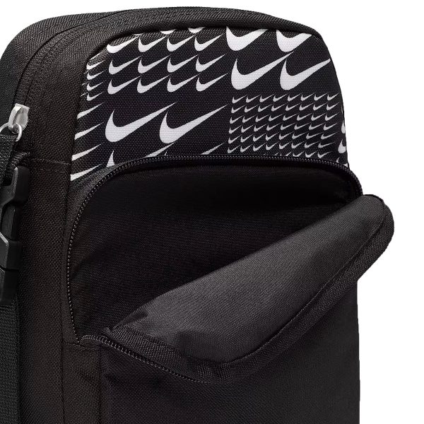 Чорна сумка Найк через плече Nike Heritage Cross-Body Bag