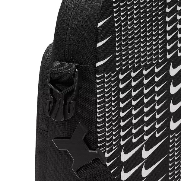 Чорна сумка Найк через плече Nike Heritage Cross-Body Bag