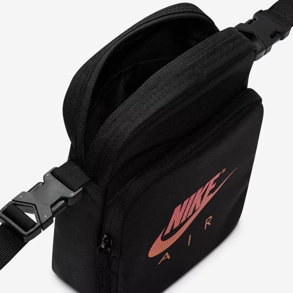 Чорний месенджер Nike Heritage Air Crossbody Bag