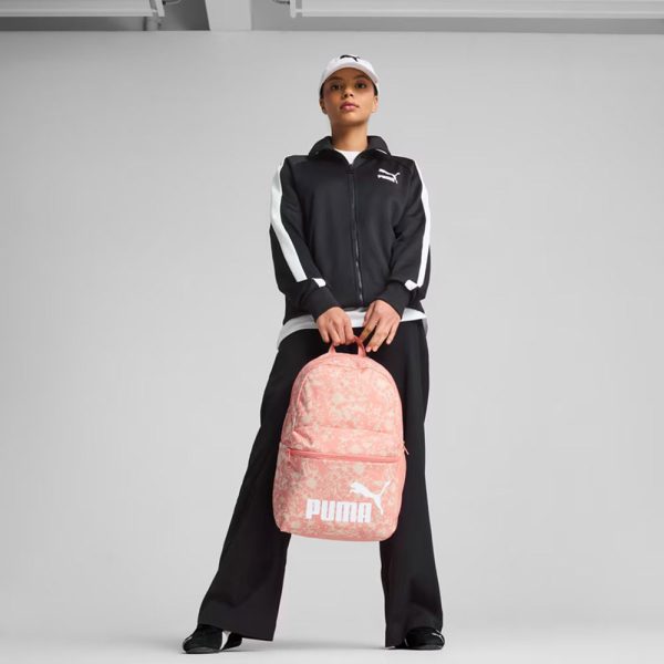 Рюкзак Пума жіночий спортивний Puma Phase All-Over Print | 22 л.
