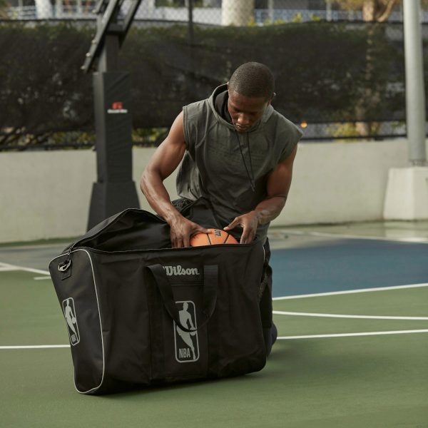 Сумка для баскетбольних м'ячів Wilson NBA Authentic 6 Ball Bag | 6 шт.