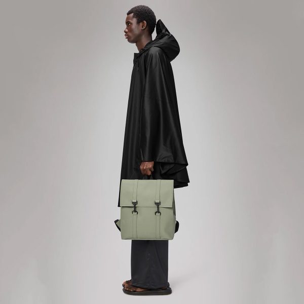 Квадратний рюкзак діловий чоловічий Rains MSN Bag Mini | 12 л