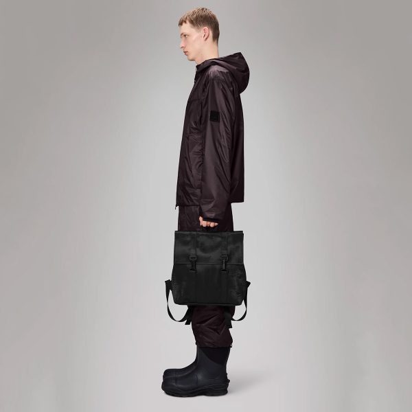 Квадратний рюкзак діловий чоловічий Rains MSN Bag Mini | 12 л