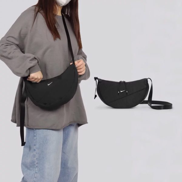 Сумка Найк через плече жіноча Nike Aura Crescent Cross‑Body