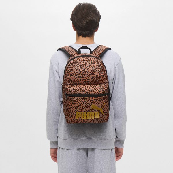 Рюкзак Пума жіночий спортивний Puma Phase All-Over Print | 22 л.