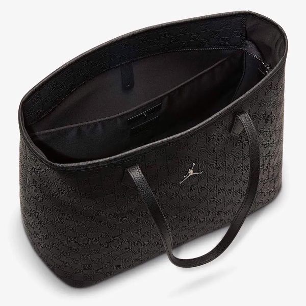 Сумка Тоут чорна Jordan Monogram Tote Bag L | 32 л.
