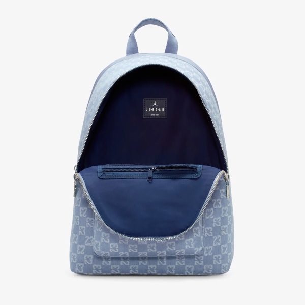 Рюкзак блакитний Jordan JAU Monogram | 21 л.