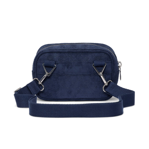 Замшева сумка через плече Jordan Suede Monogram Camera Bag