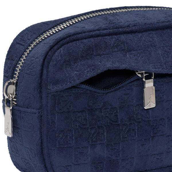 Замшева сумка через плече Jordan Suede Monogram Camera Bag