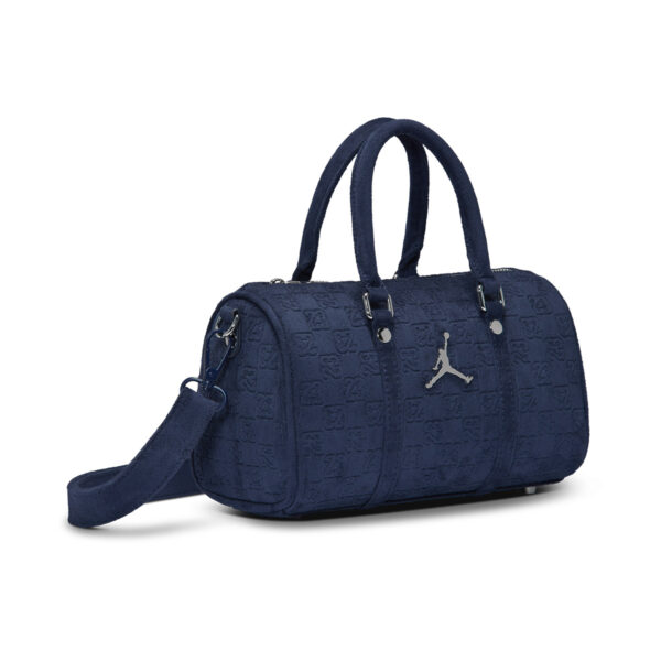 Замшева сумочка жіноча Jordan Suede Monogram Mini Duffel