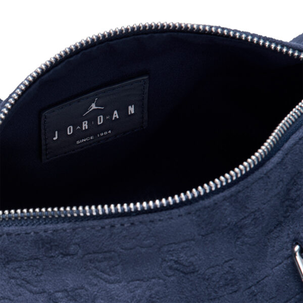 Замшева сумочка жіноча Jordan Suede Monogram Mini Duffel